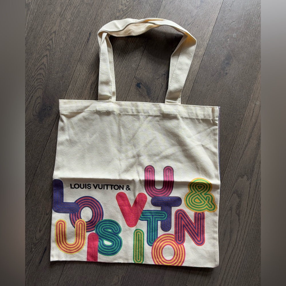 Louis Vuitton Canvas Multicolor Graphic Canvas Eco Tote Shenzhen Exhibition - Picture 2 of 4